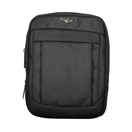 Aeronautica Militare Black Polyester Shoulder Bag - Gio Beverly Hills