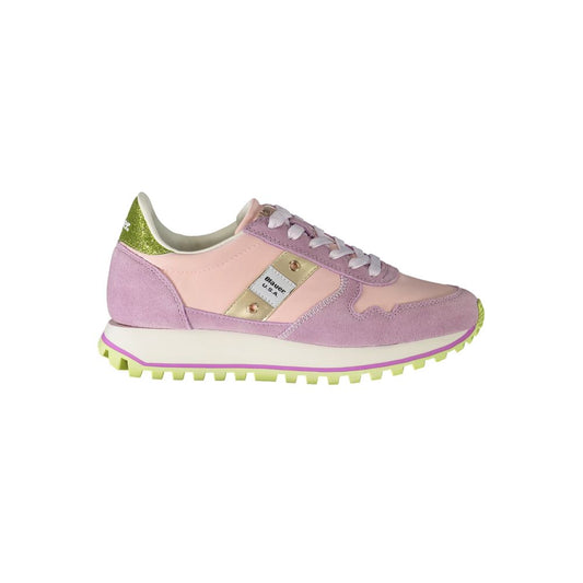 Blauer Pink Polyester Sneaker - Gio Beverly Hills