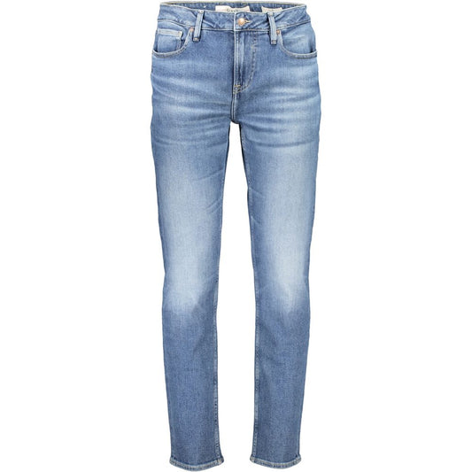 Guess Jeans Blue Cotton Jeans & Pant - Gio Beverly Hills