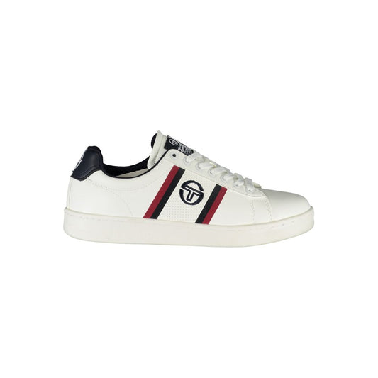 Sergio Tacchini Classic White Sneakers with Contrasting Accents - Gio Beverly Hills