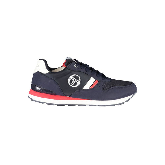 Blue Sergio Tacchini Sneakers with Embroidery - Gio Beverly Hills