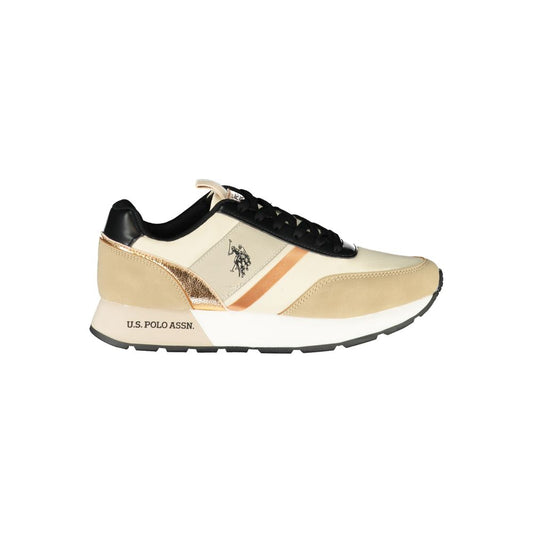 U.S. POLO ASSN. Beige Polyester Sneaker - Gio Beverly Hills