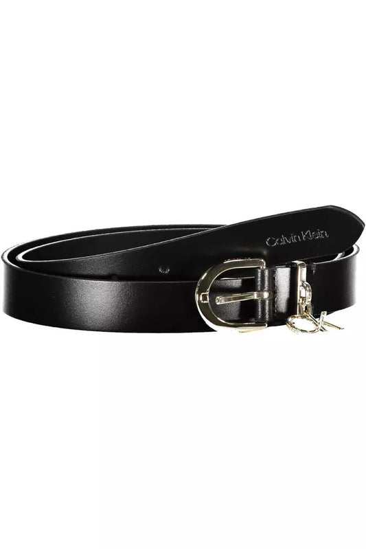 Calvin Klein Black Leather Belt - Gio Beverly Hills