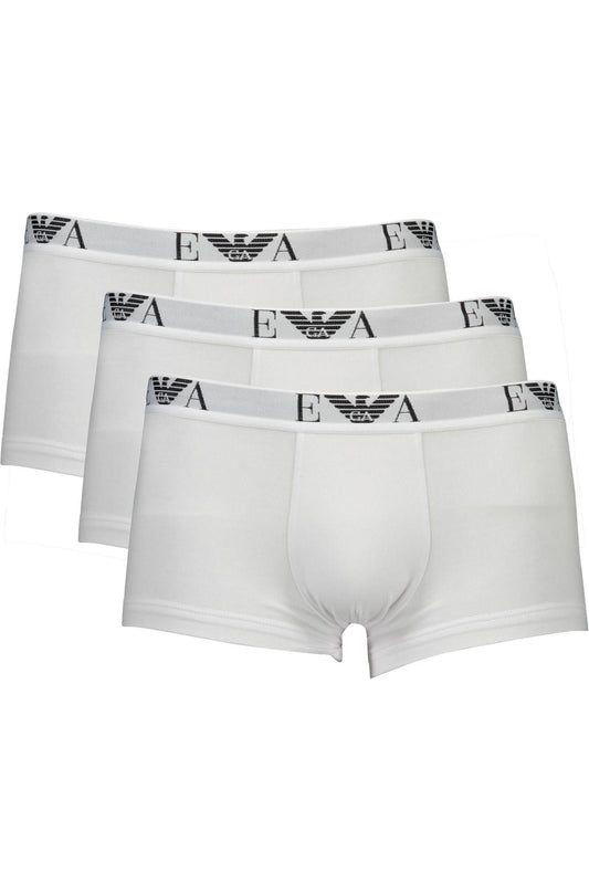 Emporio Armani White Cotton Underwear - Gio Beverly Hills