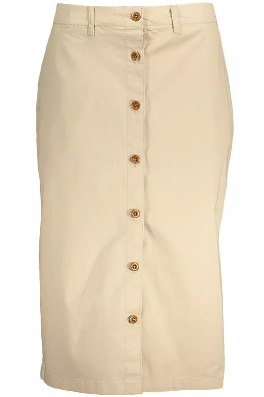 Gant Beige Cotton Skirt - Gio Beverly Hills
