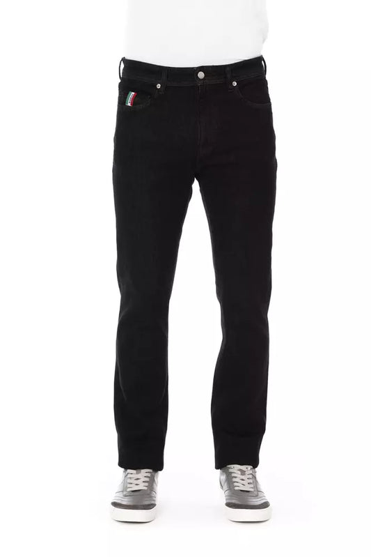 Baldinini Trend Black Cotton Jeans & Pant - Gio Beverly Hills