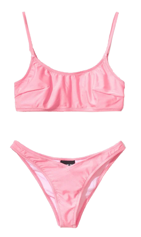 Comme Des Fuckdown Pink Polyamide Swimwear - Gio Beverly Hills