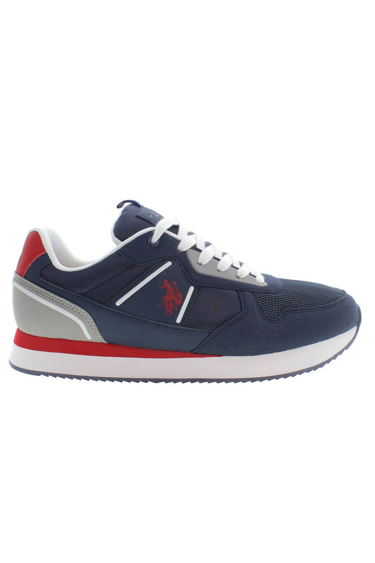 U.S. POLO ASSN. Blue Polyester Sneaker - Gio Beverly Hills