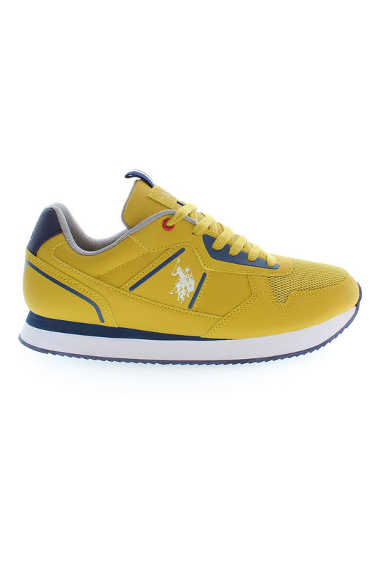 U.S. POLO ASSN. Yellow Polyester Sneaker - Gio Beverly Hills